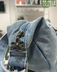 American Eagle Mini Sling Bag Jeans Blue