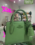 Coach Andrea Mini Carryall in  Green