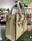 Michael Kors XS SATCHEL CROSSBODY IN WHITE