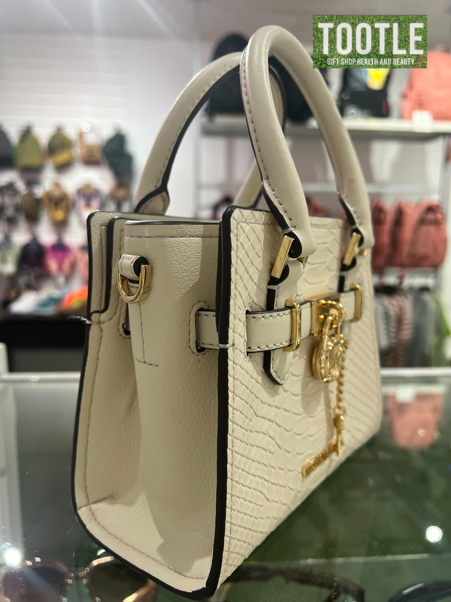 Michael Kors XS SATCHEL CROSSBODY IN WHITE