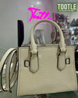 Michael Kors XS SATCHEL CROSSBODY IN WHITE