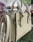 Michael Kors XS SATCHEL CROSSBODY IN WHITE