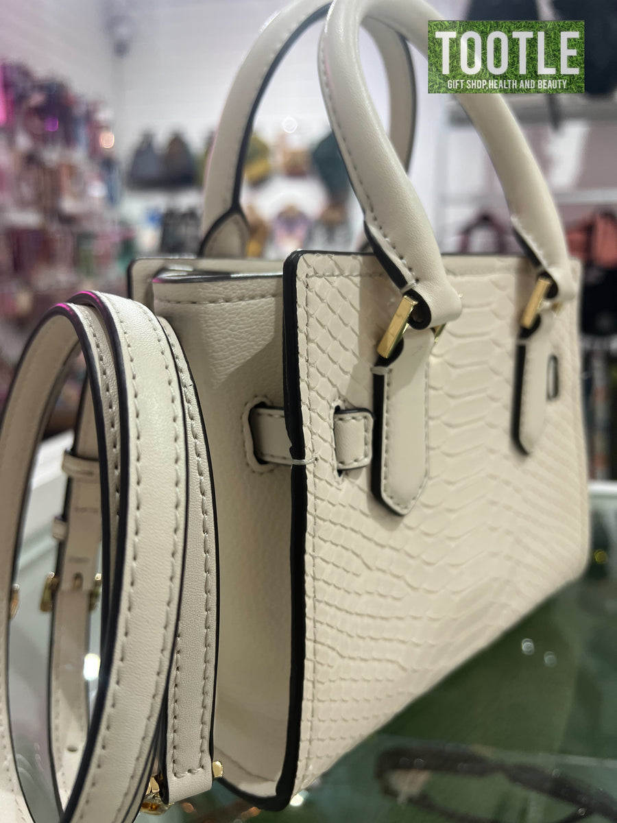 Michael Kors XS SATCHEL CROSSBODY IN WHITE