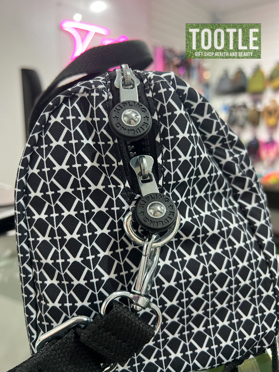 Kipling Signature Print ( Small ) Black