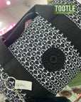 Kipling Signature Print ( Small ) Black