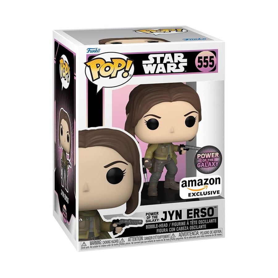 JYN ERSO 555 Amazon Exclusive  Power of The Galaxy Star Wars Funko Pop Tootle ph