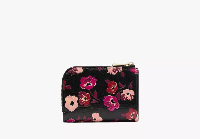 Devin Fall Poppies Small Compact Wallet