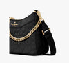 Kate Spade Flower Quilted Fabric Convertible Crossbody