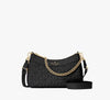Kate Spade Flower Quilted Fabric Convertible Crossbody
