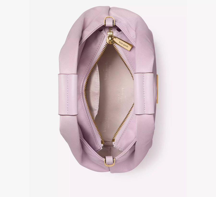 Carter Nylon Small Pleated Crossbody