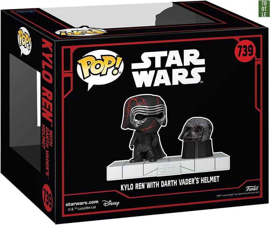 KYLO REN with DARTH VADER'S HELMET 739 STAR WARS  Funko Pop Tootle Ph