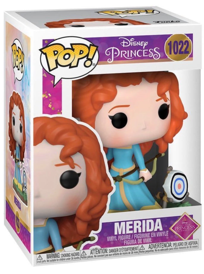 MERIDA 1022 Disney Princess Ultimate Princess Celebration Funko Pop Tootle ph