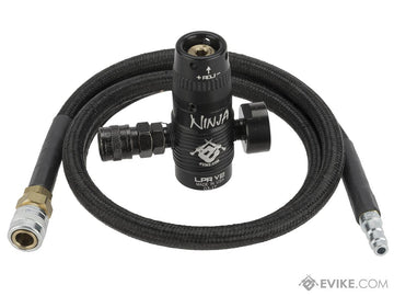 Ninja V2 LPR Air System Regulator and Big Bore Line for PolarStar Fusion Engines HPA