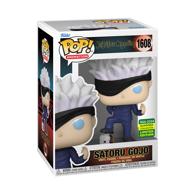 SATURO GOJO 1608 2024 Summer Convention Limited Edition Jujutsu Kaisen Funko Pop Tootle Ph