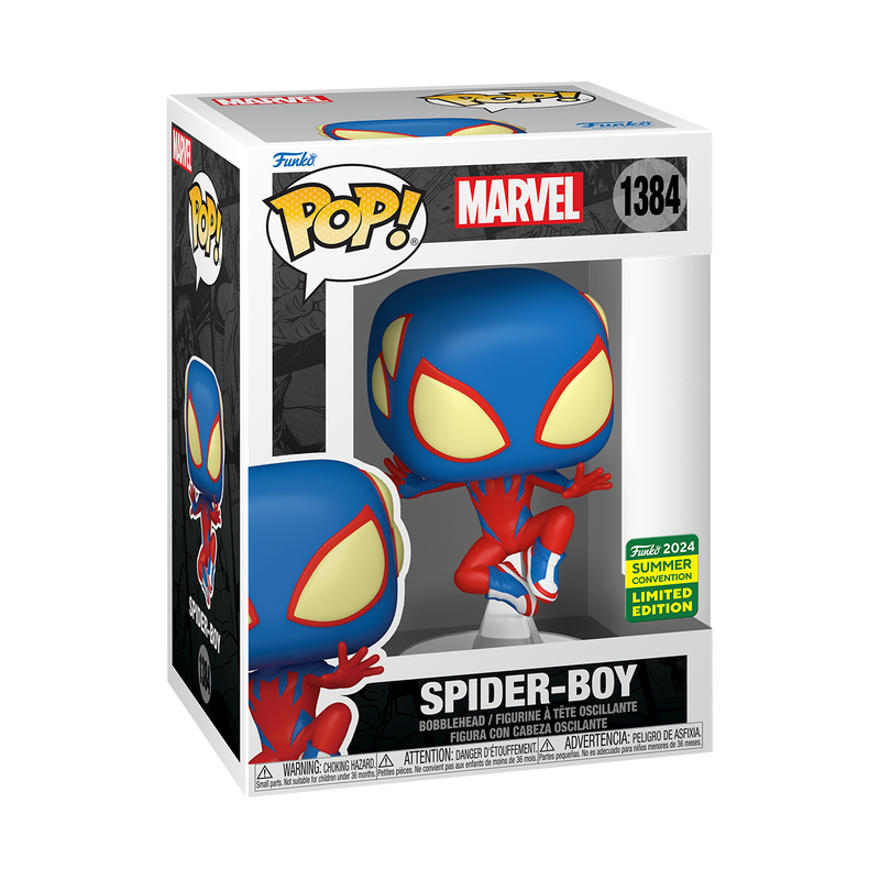 SPIDER-BOY 1384 Funko 2024 Summer Convention LE MARVEL Funko Pop Tootle Ph