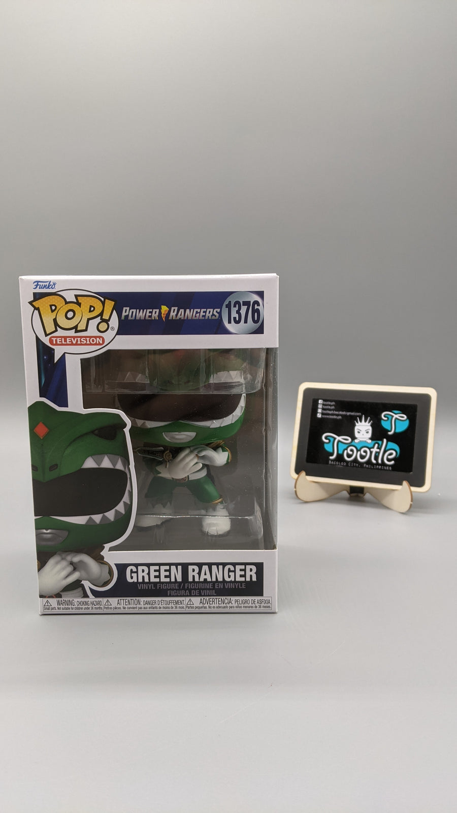 GREEN RANGER 1376 Power Ranger Funko Pop Television Tootle Ph