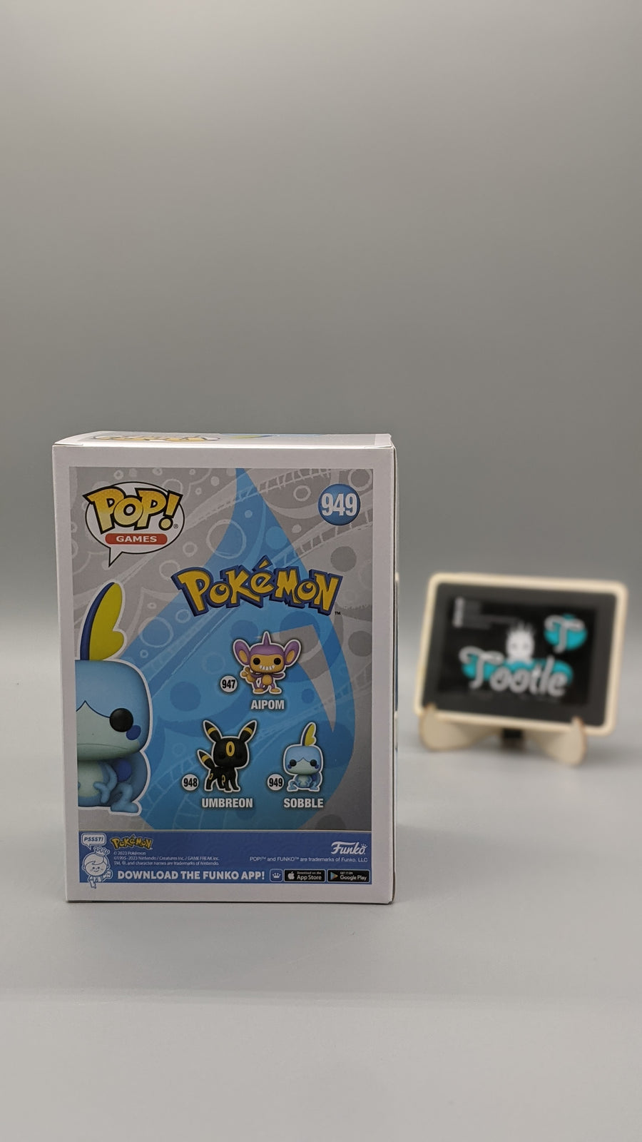 SOBBLE 949  Pokemon Funko Pop Games Tootle ph