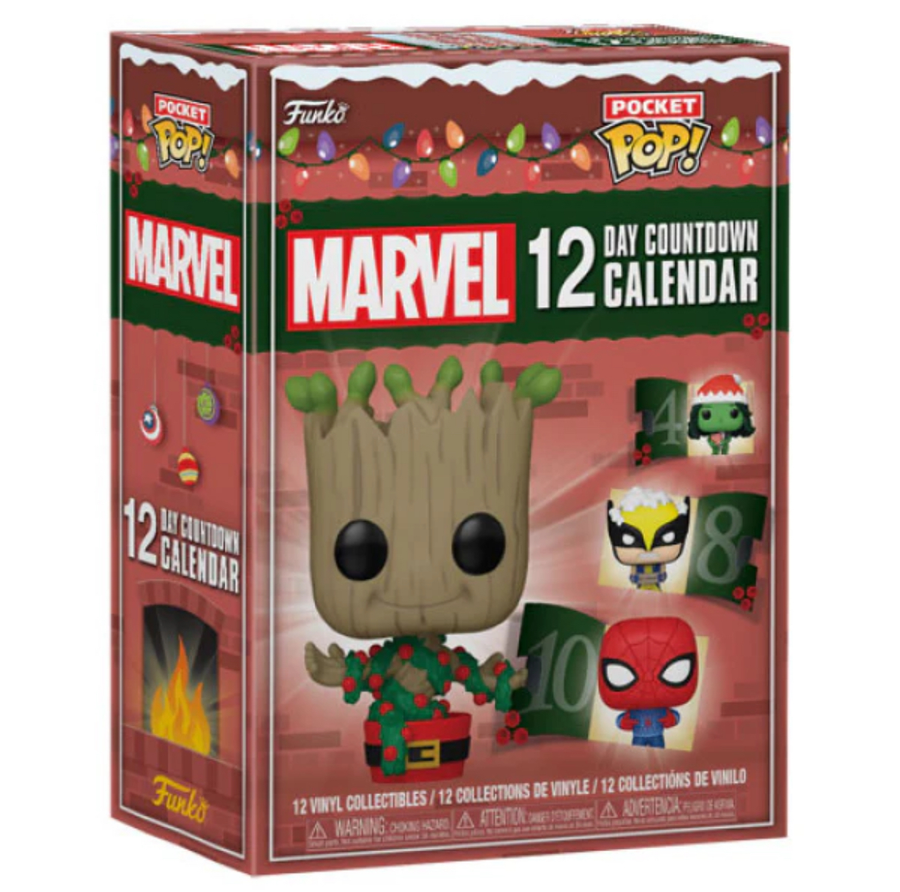 Pocket Pop! Marvel 12 Day Advent Calendar Funko Tootle ph