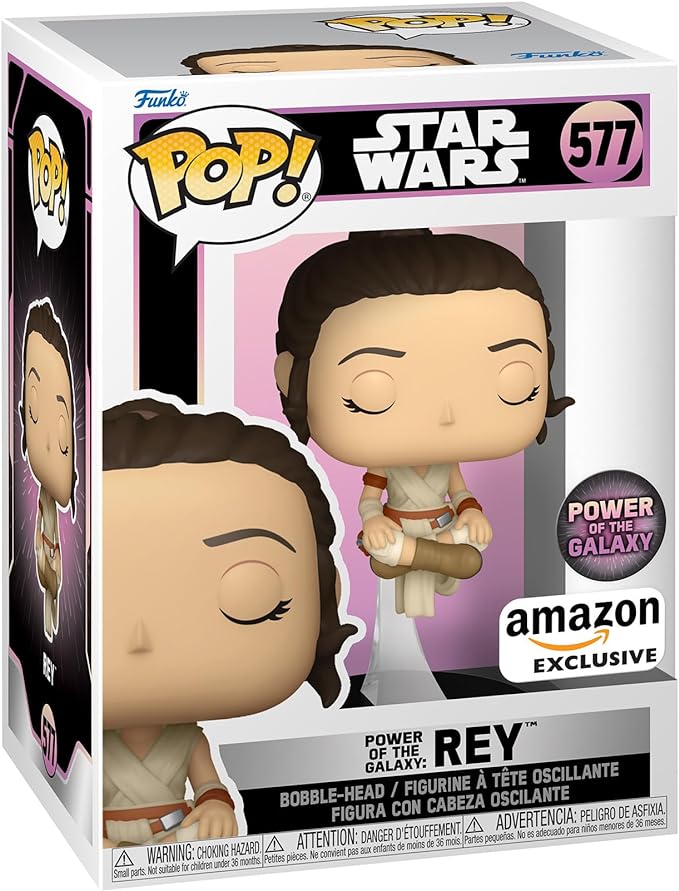 REY 577 Amazon Exclusive Power of The Galaxy Star Wars Funko Pop! Tootle ph