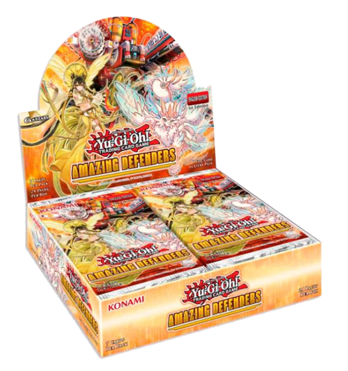 AMAZING DEFENDERS YU-GI-OH! Booster Box ENGLISH Edition TCG KONAMI 24 packs per box Tootle ph