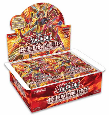 LEGENDARY DUELISTS Soulburning Volcano YU-GI-OH! Booster Box ENGLISH Edition TCG KONAMI 24 packs per box Tootle ph