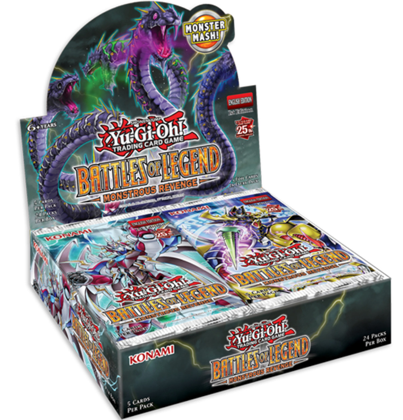 BATTLES of LEGEND Monstrous Revenge YU-GI-OH! Booster Box ENGLISH Edition TCG KONAMI 24 packs per box Tootle ph