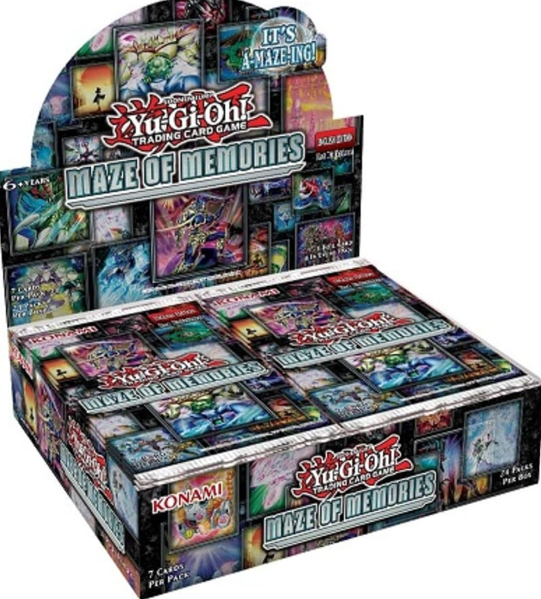 MAZE of MEMORIES YU-GI-OH! Booster Box ENGLISH Edition TCG KONAMI 24 packs per box Tootle ph