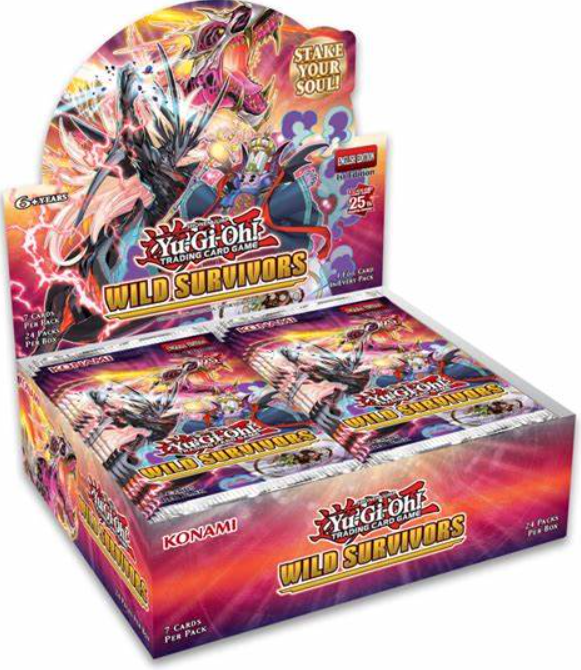 WILD SURVIVORS YU-GI-OH! Booster Box ENGLISH Edition TCG KONAMI 24 packs per box Tootle ph