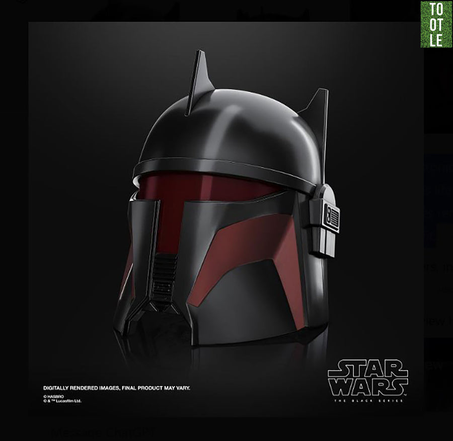 MOFF GIDEON HELMET - STAR WARS The Mandalorian The Black Series HASBRO Tootle ph