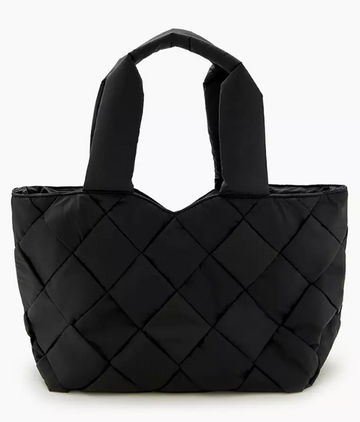 Forever21 Basketwoven Tote Bag