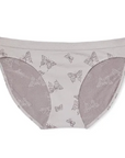 Victoria's Secret Panty Gray Butterfly
