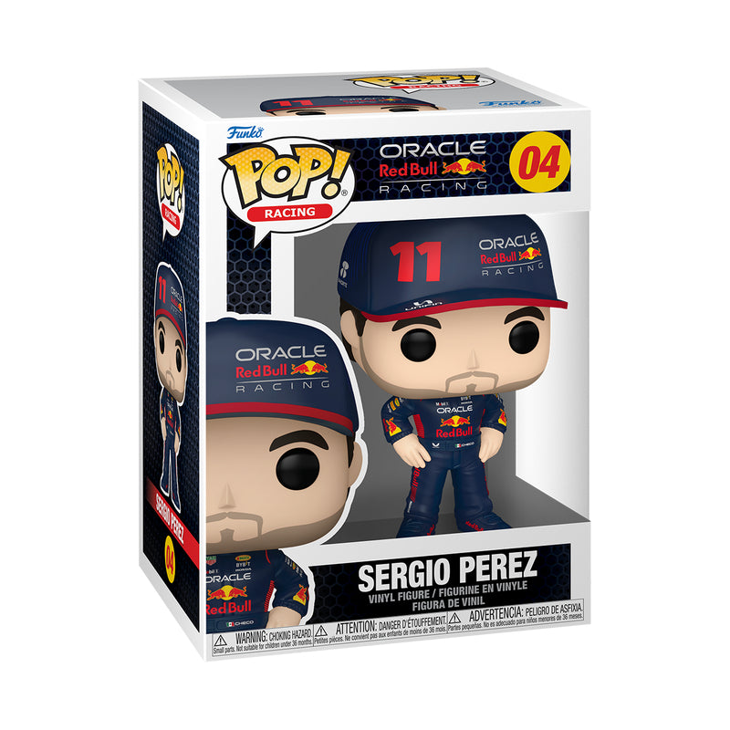 SERGIO PEREZ 04 Oracle Red Bull Racing Formula 1 Funko Pop Tootle ph