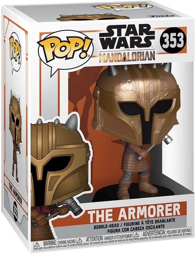 THE ARMORER 353 Star Wars: The Mandalorian Funko Pop! Vinyl Figure Tootle ph