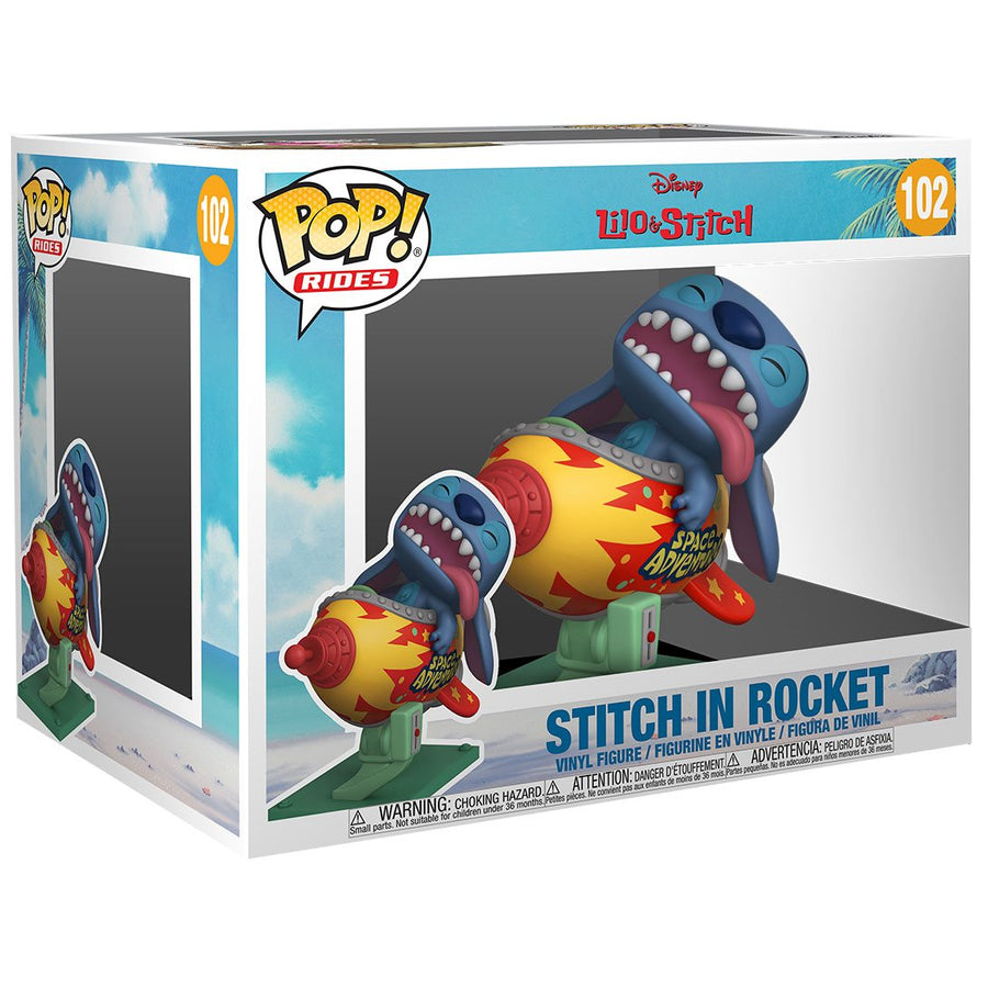 Stitch in Rocket Disney Lilo & Stitch 102 Funko Pop Ride Tootle ph