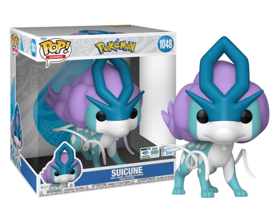 SUICUNE 1048 WonderCon 2025 Limited Edition Pokemon JUMBO 10 inch Funko Pop Tootle ph