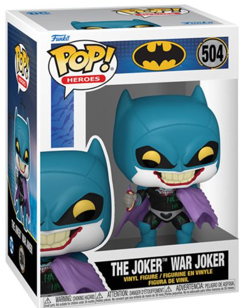 THE JOKER WAR JOKER 504 DC Batman Funko Pop Heroes Tootle Ph