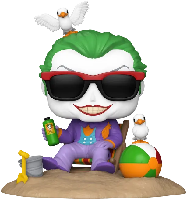 THE JOKER On The BEACH 520 DC Batman 85th Anniversary Funko Pop Deluxe Tootle ph