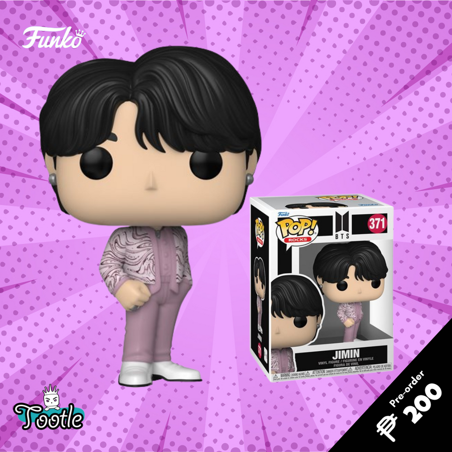 JIMIN 371 BTS Proof Funko Pop Rocks Tootle ph