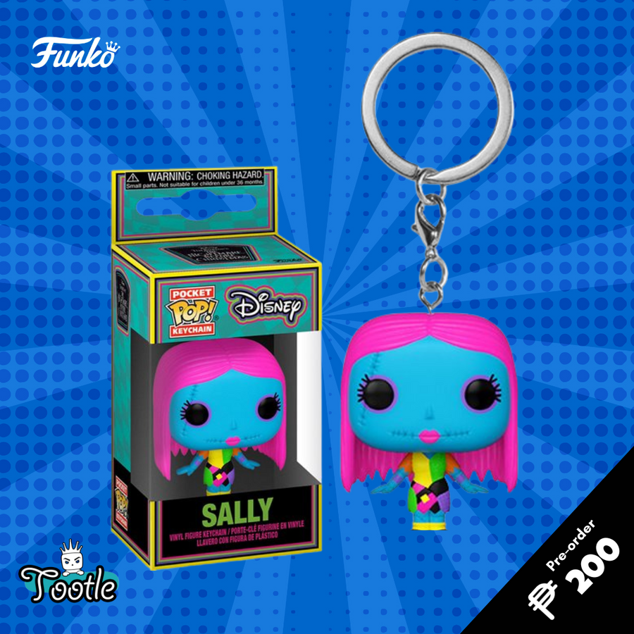 The Nightmare Before Christmas Sally Blacklight Funko Pocket Pop! Key Chain Pre-Order @ 450.00