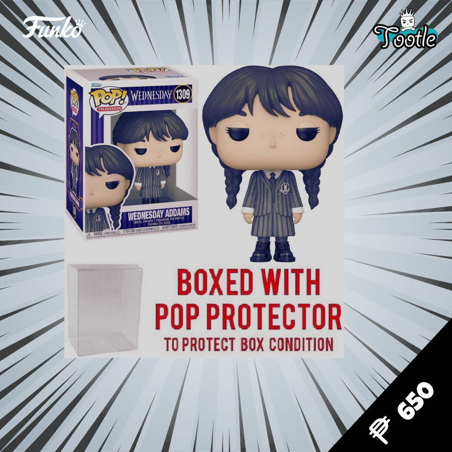 WEDNESDAY ADDAMS 1309 Wednesday Funko Pop Television Tootle ph