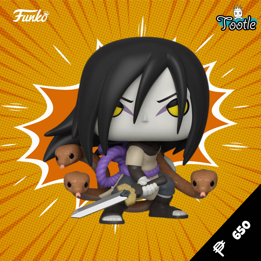 Naruto Shippuden - OROCHIMARU - 729 - Funko Pop! Animation Free Vinyl Protector