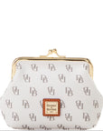 Dooney & Bourke Gretta Kisslock Large Framed Purse