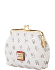 Dooney & Bourke Gretta Kisslock Large Framed Purse