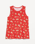 Old Navy Luxe Sleeveless Top Flowers