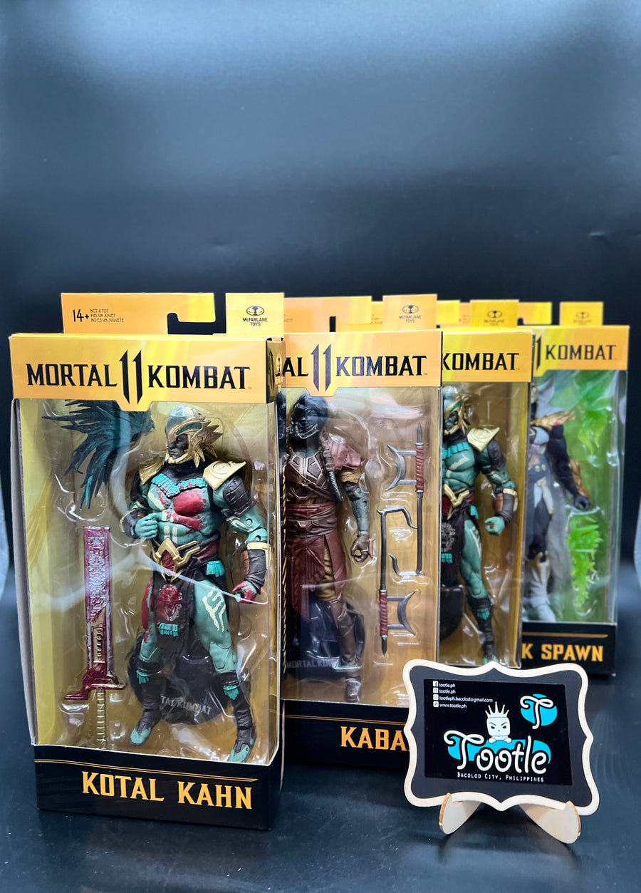 Mortal Kombat "KOTAL KHAN" (Silver Gold Sword)