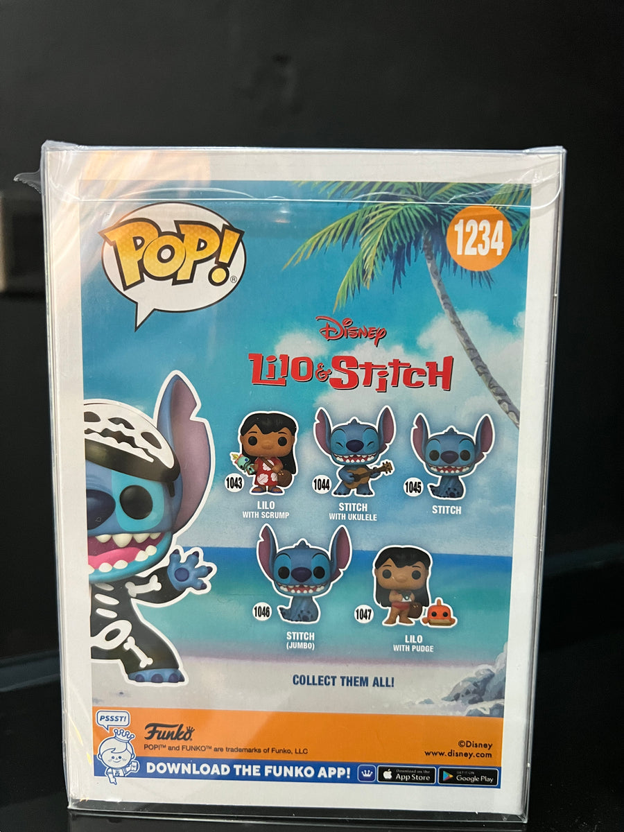 POP! 1234 Lilo&Stitch “SKELETON STITCH” (Exclusive/Limited Edition)