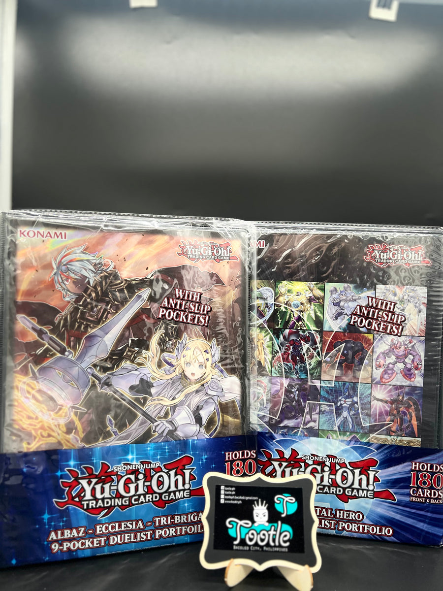 9 POCKET DUELIST PORTFOLIO Holds 180 Cards YugiOh TCG KONAMI tootle ph