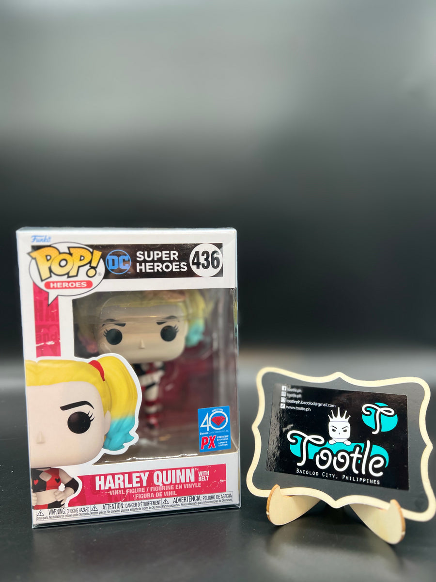 POP HEROES! DC Super Heroes 436 "HARLEY QUINN" (40 PX Limited/previews Exclusive)