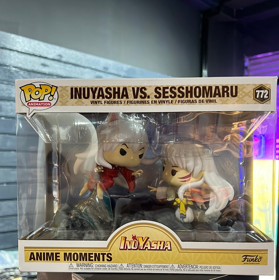 INUYASHA vs SESSHUMARU 772 Inuyasha Anime Moments Funko Pop Animation