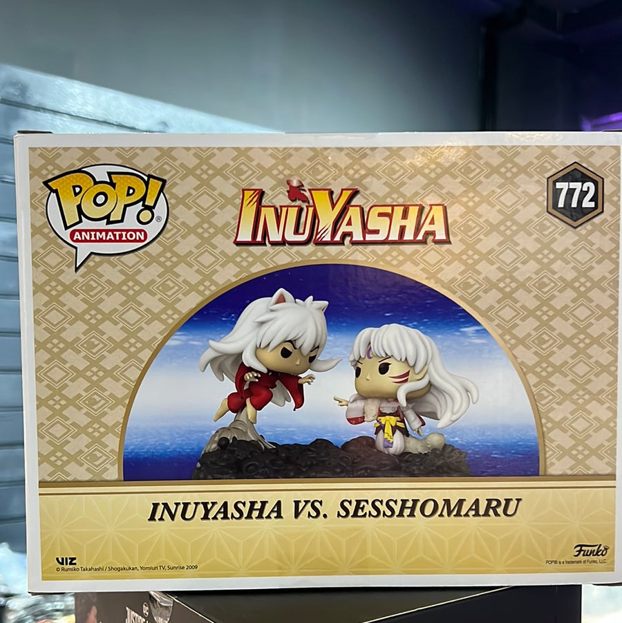 INUYASHA vs SESSHUMARU 772 Inuyasha Anime Moments Funko Pop Animation